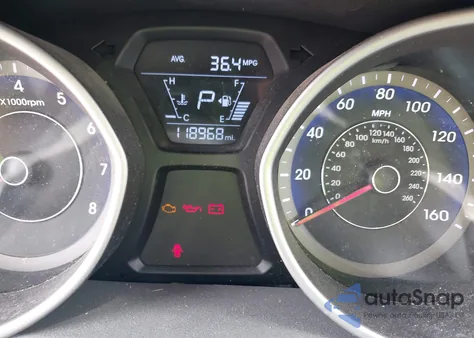 2016 Hyundai Elantra Se из США, поврежденный, VIN KMHDH4AE1GU588680